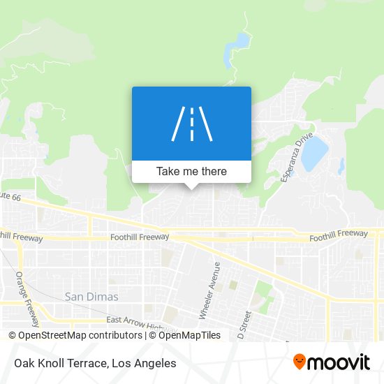 Mapa de Oak Knoll Terrace