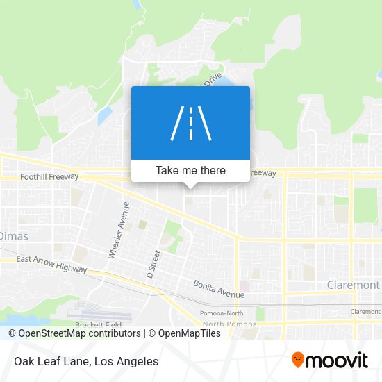 Mapa de Oak Leaf Lane