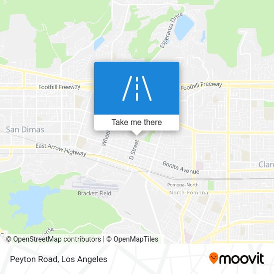 Mapa de Peyton Road