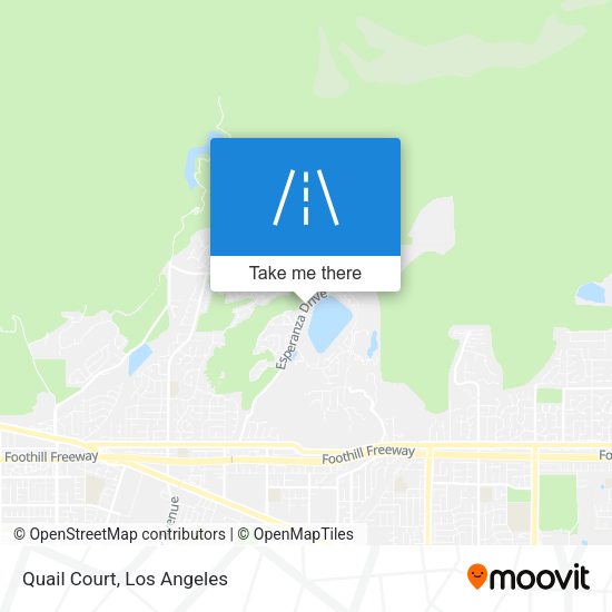 Mapa de Quail Court