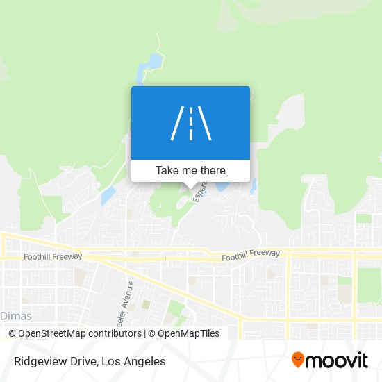 Mapa de Ridgeview Drive