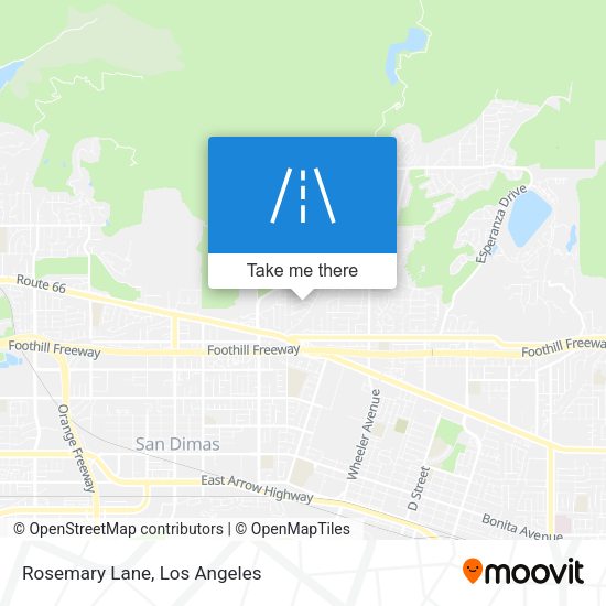 Mapa de Rosemary Lane