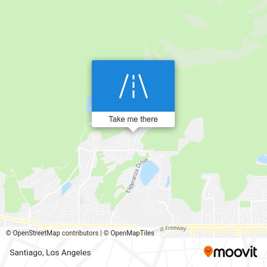 Mapa de Santiago