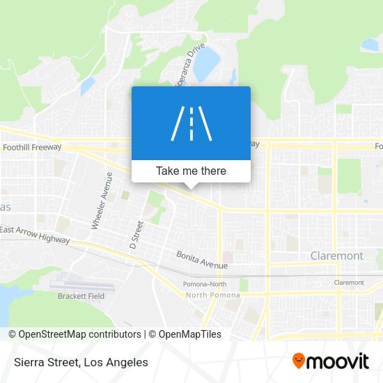 Mapa de Sierra Street