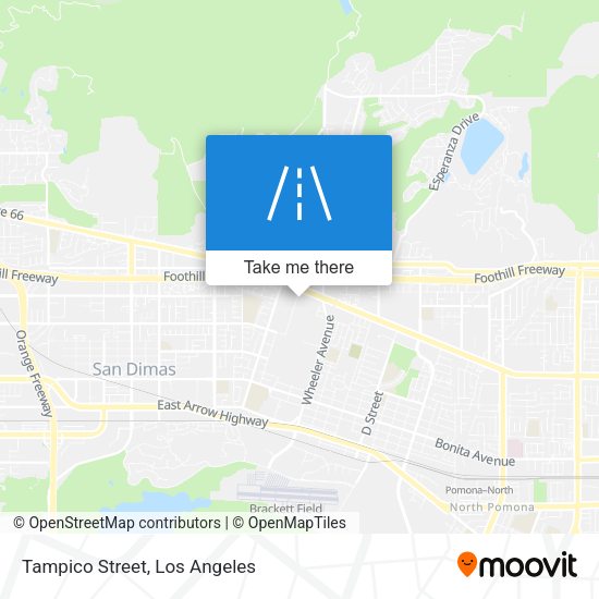 Mapa de Tampico Street