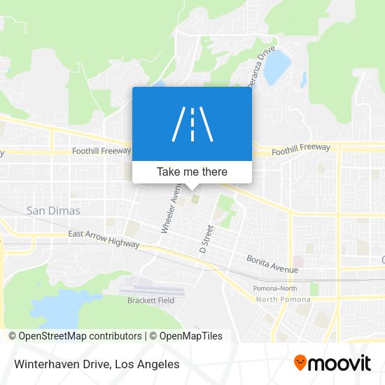 Mapa de Winterhaven Drive
