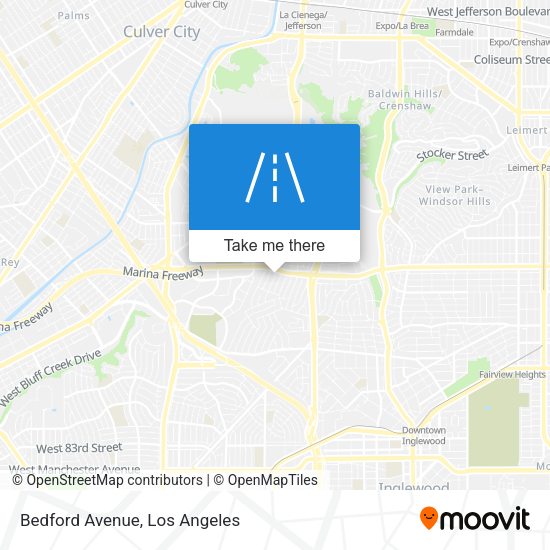 Mapa de Bedford Avenue