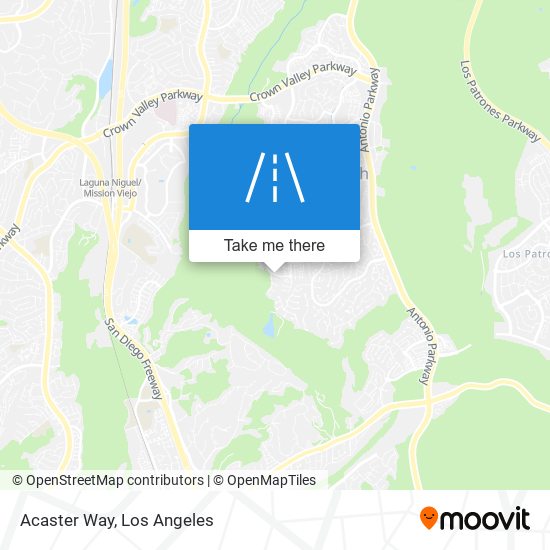 Mapa de Acaster Way