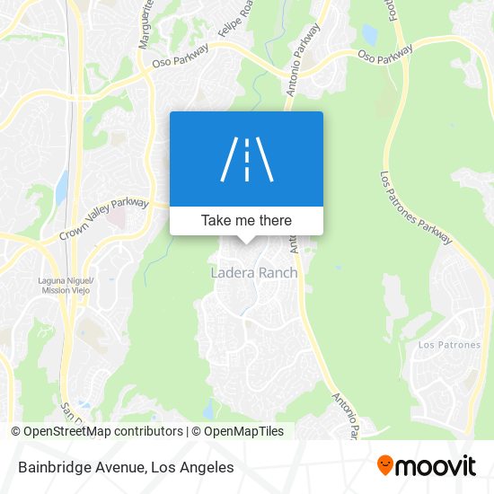 Mapa de Bainbridge Avenue