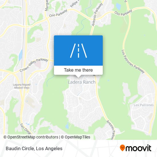 Mapa de Baudin Circle