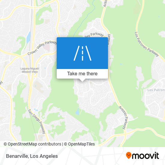 Mapa de Benarville