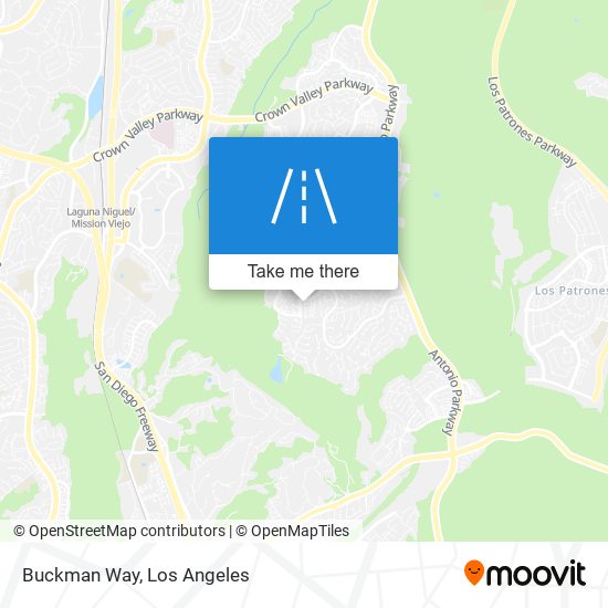 Mapa de Buckman Way