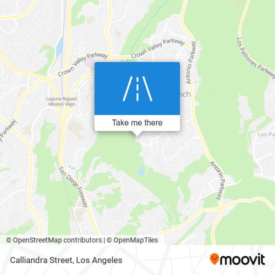 Mapa de Calliandra Street