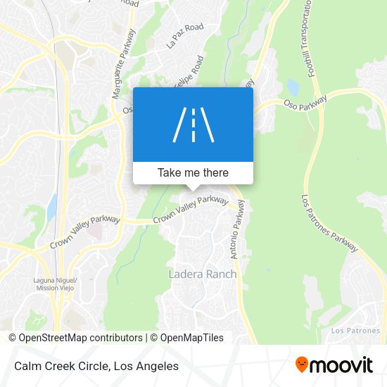 Calm Creek Circle map