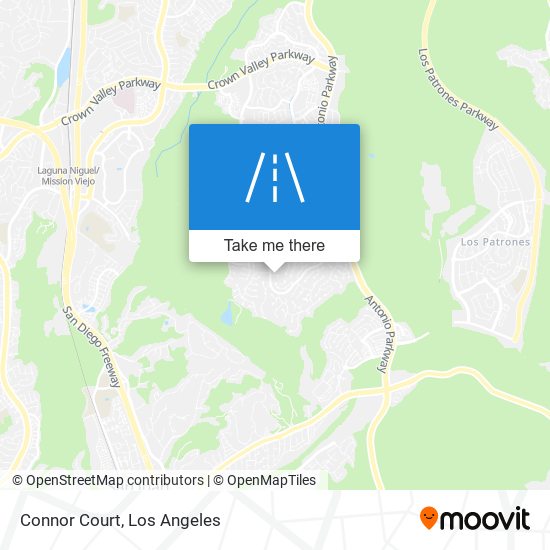 Mapa de Connor Court