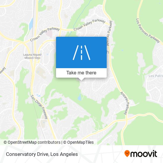 Conservatory Drive map