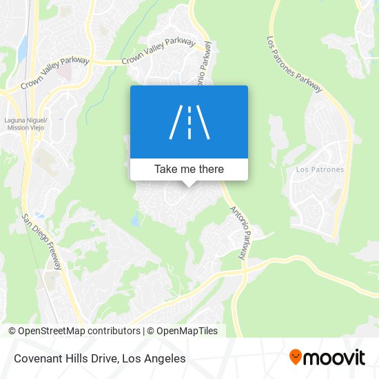 Covenant Hills Drive map
