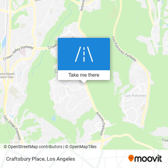 Mapa de Craftsbury Place