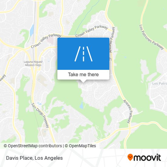 Mapa de Davis Place