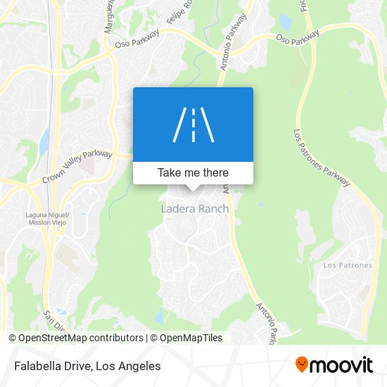 Mapa de Falabella Drive
