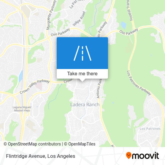 Mapa de Flintridge Avenue