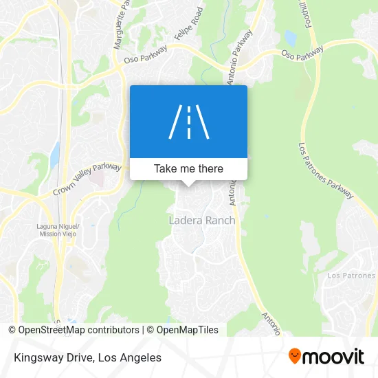 Kingsway Drive map