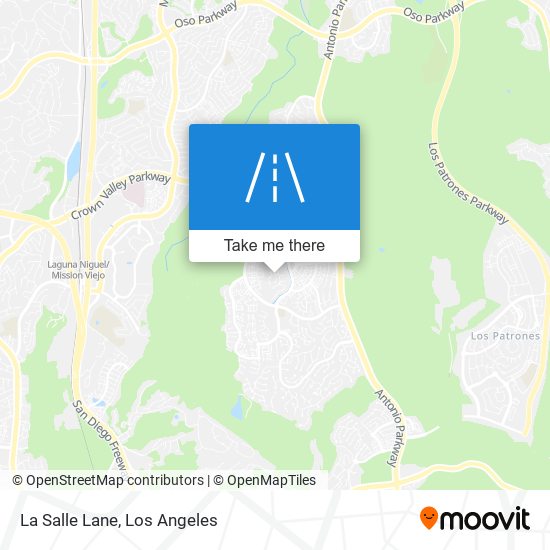 Mapa de La Salle Lane