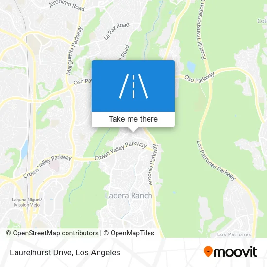 Laurelhurst Drive map