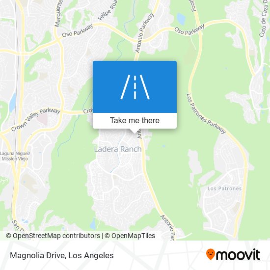 Magnolia Drive map