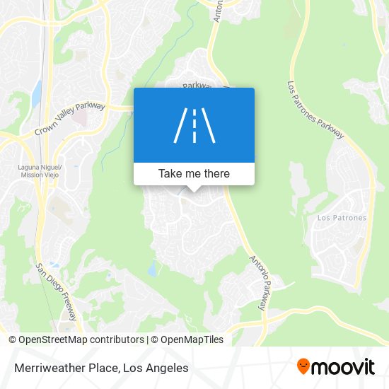 Merriweather Place map