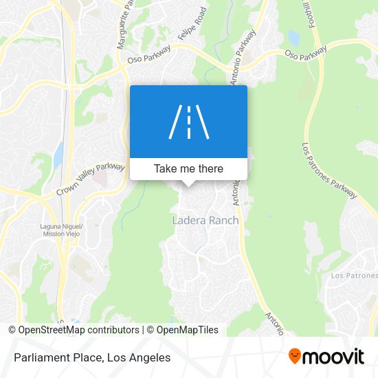 Parliament Place map