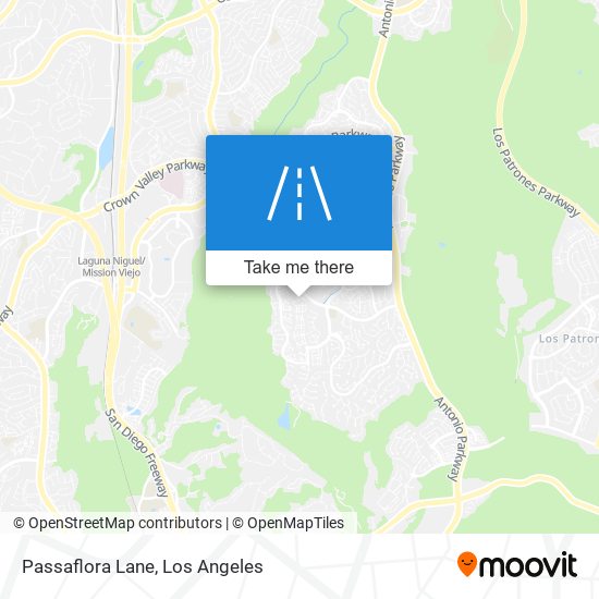 Mapa de Passaflora Lane