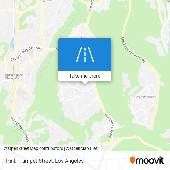 Mapa de Pink Trumpet Street