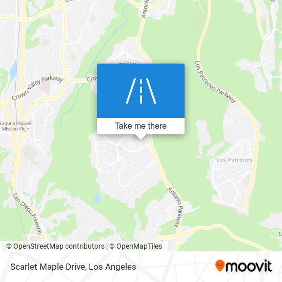 Mapa de Scarlet Maple Drive