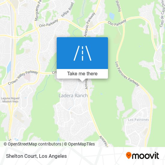 Shelton Court map