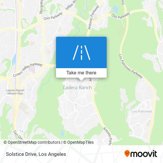 Mapa de Solstice Drive