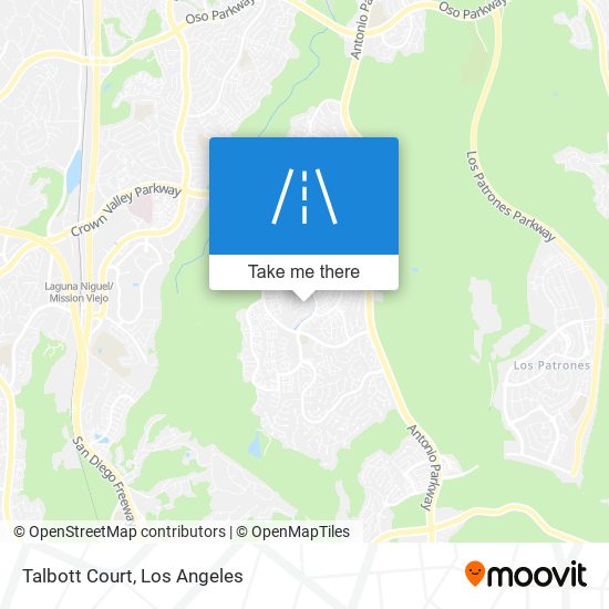 Talbott Court map