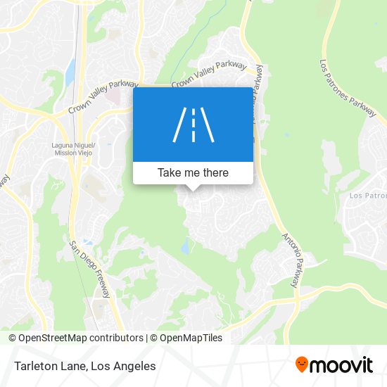 Mapa de Tarleton Lane