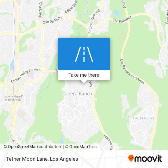 Mapa de Tether Moon Lane