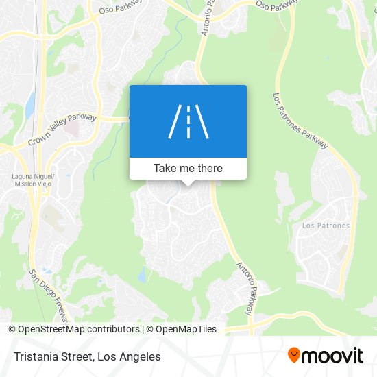 Tristania Street map