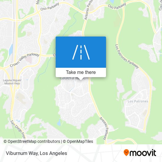 Viburnum Way map