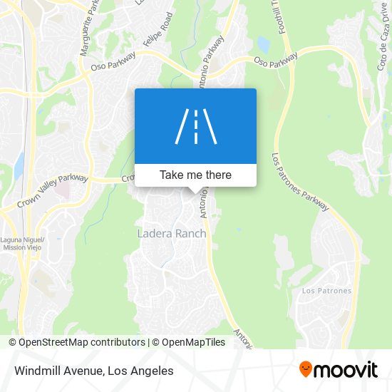 Mapa de Windmill Avenue