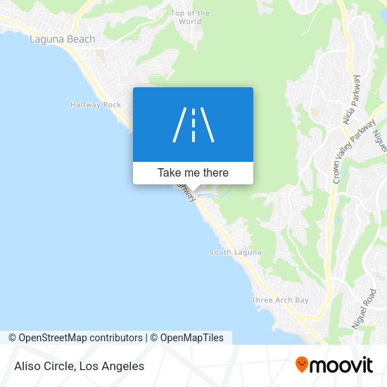 Aliso Circle map