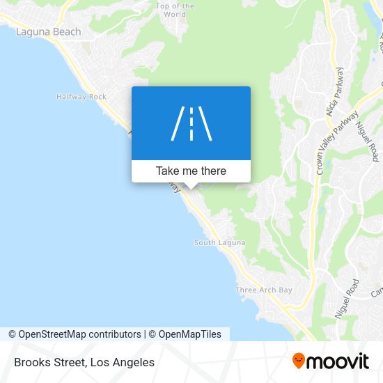 Mapa de Brooks Street