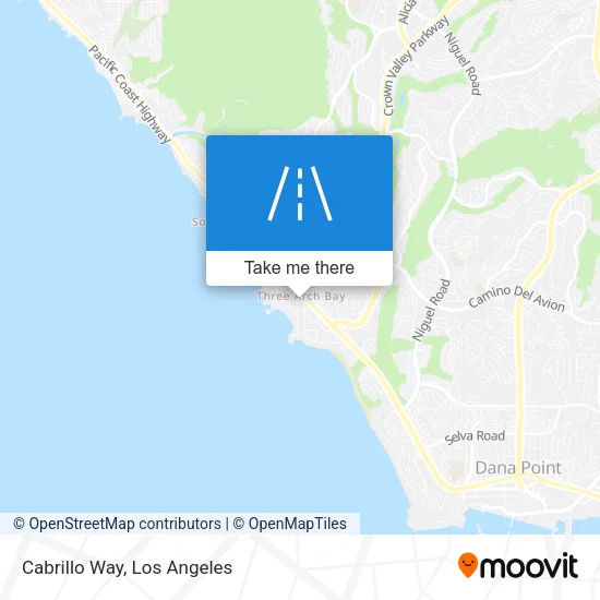 Cabrillo Way map