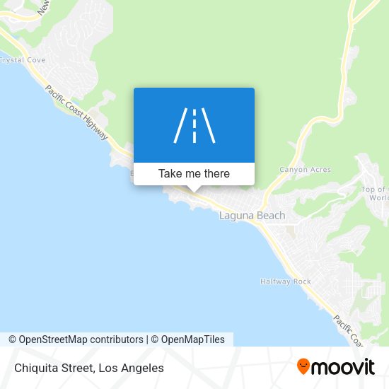 Chiquita Street map