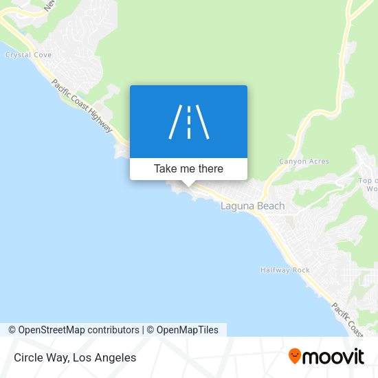 Mapa de Circle Way