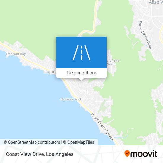 Mapa de Coast View Drive