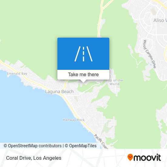 Mapa de Coral Drive