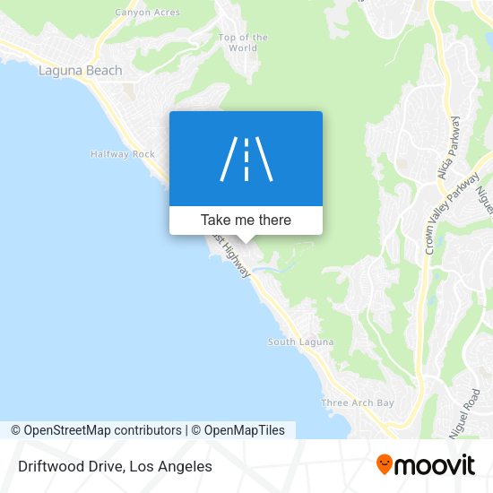 Mapa de Driftwood Drive